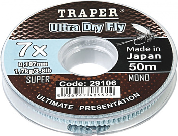 Traper Żyłka Ultra Dry Fly 0,122mm/50m