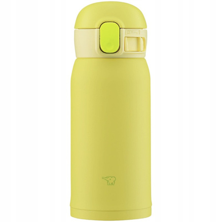 Zojirushi Kubek Termiczny Stalowy Żółty 360ml Japoński