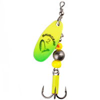 Savage Gear Caviar Spinner roz. 2/6g Fluo Yellow/Chartreuse