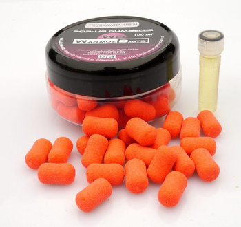 Warmuz Baits Kulki Pop Up Dumbells Krem Truskawka 10mm 100ml