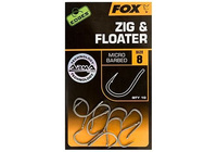FOX Edges Haczyki Zig &amp; Floater roz. 6