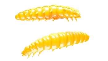 Libra Lures Guma Larva 35 - 007 Yellow - Cheese