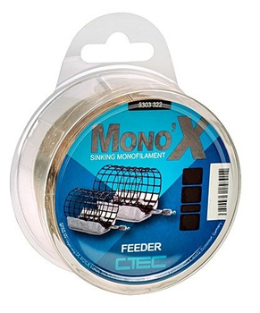 C-Tec Żyłka Mono X  Feeder Brown 0,22mm 500m