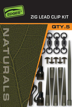 Fox EDGES Naturals Zig Lead Clip Kit Zeataw