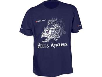 Dragon Koszulka T-shirt HELLS ANGLERS Sandacz Granatowa M