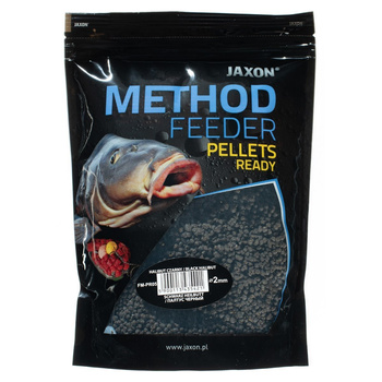 Jaxon Pellet Method Feeder Ready 2mm 500g Halibut Czarny