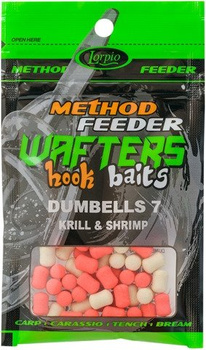 Lorpio Wafters Dumbells 7 Krill&amp;Shrimp 15g