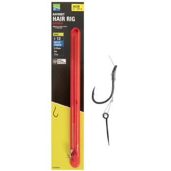 Preston Przypony z bagnetem  KKH Bayonet Hair Rigs 12 / 38cm Barbed