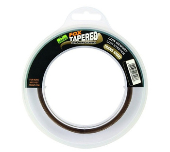 FOX Przypon Strzałówka TAPERED Leaders Trans Khaki 0,33-0,50mm
