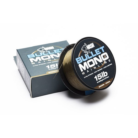Nash Żyłka BULLET MONO 0,28mm 1000m Brown