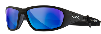 Wiley X Okulary WX BOSS CAPTIVATE Blue Mirror Smoke Grey CCBOS09