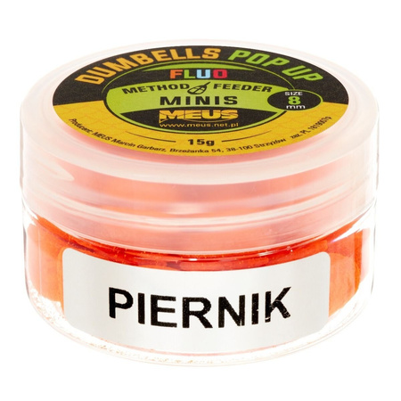 Meus Dumbells Fluo Pop-up 8mm Piernik Minis