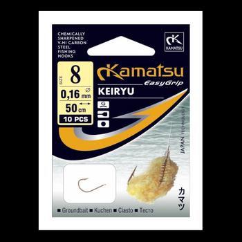 Kamatsu Keiryu Ciasto Haczyki z Przyponem r.10 10szt