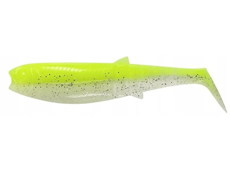Savage Gear Guma Cannibal 10cm 9g Flou Yellow Glow