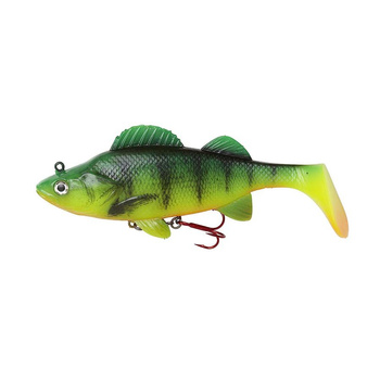 DAM EFFZETT Guma Natural Perch Paddle Tail 14cm 47g FIRE PERCH