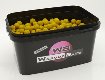 Warmuz Baits Kulki Zanętowe Ananas 16mm 3kg Wiadro
