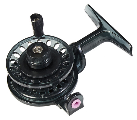 Lucky John Kołowrotek Multiplikator Podlodowy ICE WHEEL 60