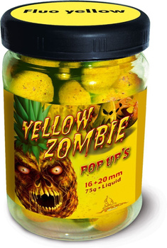 Radical Quantum kulki POP-UP NEON YELLOW ZOMBIE 16mm + 20mm + Liquid