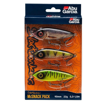 Abu Garcia Wobler Zestaw McSnack 3-Pack 9cm 22g