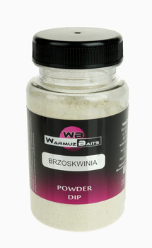 Warmuz Baits Powder Dip 50g Brzoskwinia