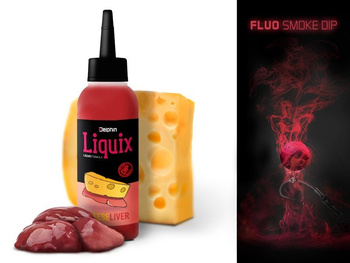 Delphin Dip Fluo SNAX LiquiX 100ml Ser Wątroba