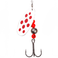 Savage Gear Caviar Spinner roz. 3/9,5g Fluo Orange Silver