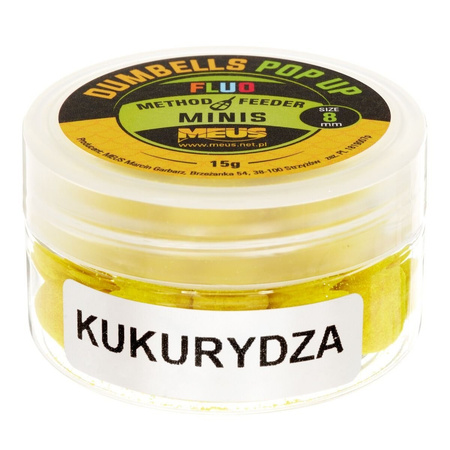 Meus Dumbells Fluo Pop-up 8mm Kukurydza Minis
