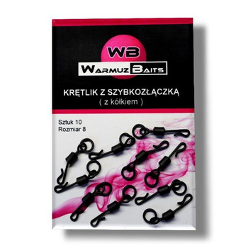 Warmuz Baits Krętlik z Szybkozłączką z Kółkiem