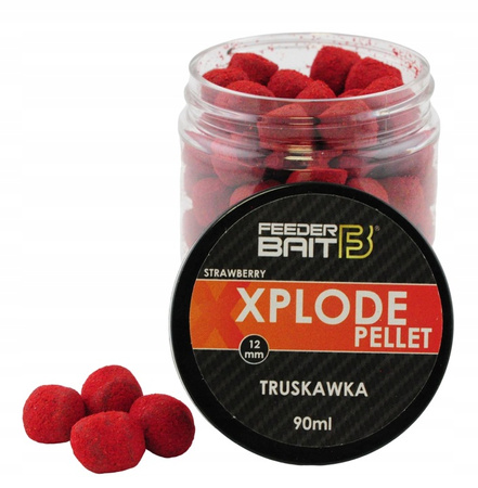 Feeder Bait Pellet Xplode 12mm 90ml Truskawka