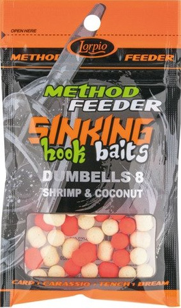 Lorpio Sinking Dumbells 8 Shrimp&amp;Coconut 20g