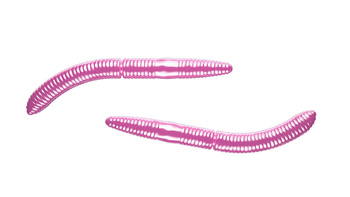 Libra Lures Guma 6,5cm Fatty D'Worm 65 - 018 Pink Pearl - bez zapachu