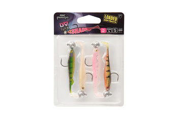 Fox Ultra UV Slick Shad Loaded Softbait Mixed 11cm Zestaw Gum
