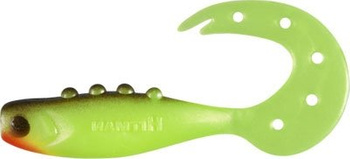 Dragon Guma Hitman 12,5cm Yellow Fluo/Black 2szt