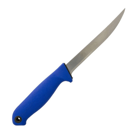 Mustad Nóż do filetowania 15cm niebieski AMT-B001