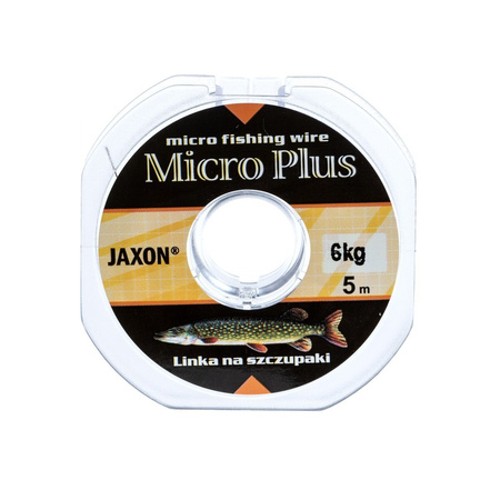 Jaxon Przypon Micro Plus 5m 9kg Linka na Szczupaka