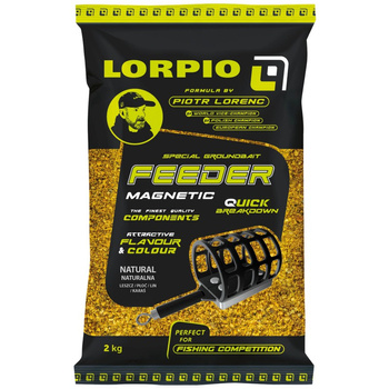 Lorpio Zanęta Feeder Magnetic 2kg Natural