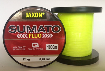 Jaxon plecionka SUMATO Fluo 0,18mm/19kg 1000m