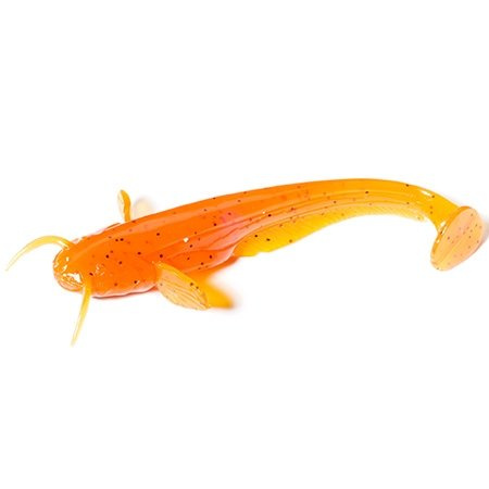 Fishup Catfish 3' '7,5cm #049 Orange Pumpkin/Black