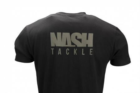 Nash Tackle T-shirt Black XL Koszulka Czarna