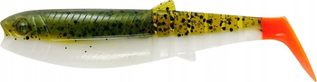Savage Gear Cannibal Guma Shad 17.5cm 52g Olive Hot Orange 2szt.