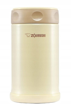 Zojirushi Termos Obiadowy Stalowy 750ml Kremowy Japoński