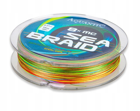 Aquantic Plecionka 8X MC Sea-Braid 0,21mm 300m