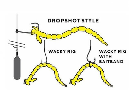 Westin BloodTeez Worm Chartreuseflake 5,5cm