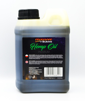 Massive Baits Liquid Liquids Hemp Oil Premium 1000ml