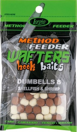 Lorpio Wafters Dumbells 8 Shellfish&amp;Shrimp 15g