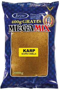 Lorpio Zanęta Mega Mix Karp Scopex Vanilla 2000g