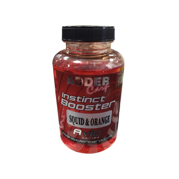 Adder Carp AVID BOOSTER 300ml Kałamarnica-Pomarańcza SQUID ORANGE