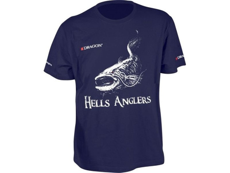 Dragon Koszulka T-shirt HELLS ANGLERS Sum Granatowa XXL