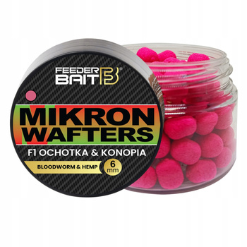 Feeder Bait Mikron Wafters 6mm F1 Ochotka & Konopia