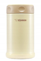 Zojirushi Termos Obiadowy Stalowy 750ml Kremowy Japoński